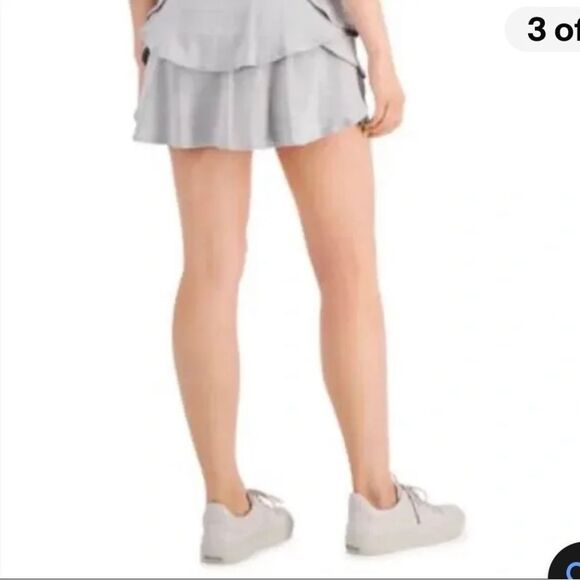 IDEOLOGY SKORT GREY SIZE LARGE NWT - Picture 3 of 4